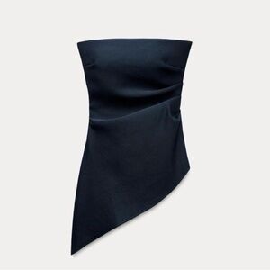 Zara Black Strapless Top
